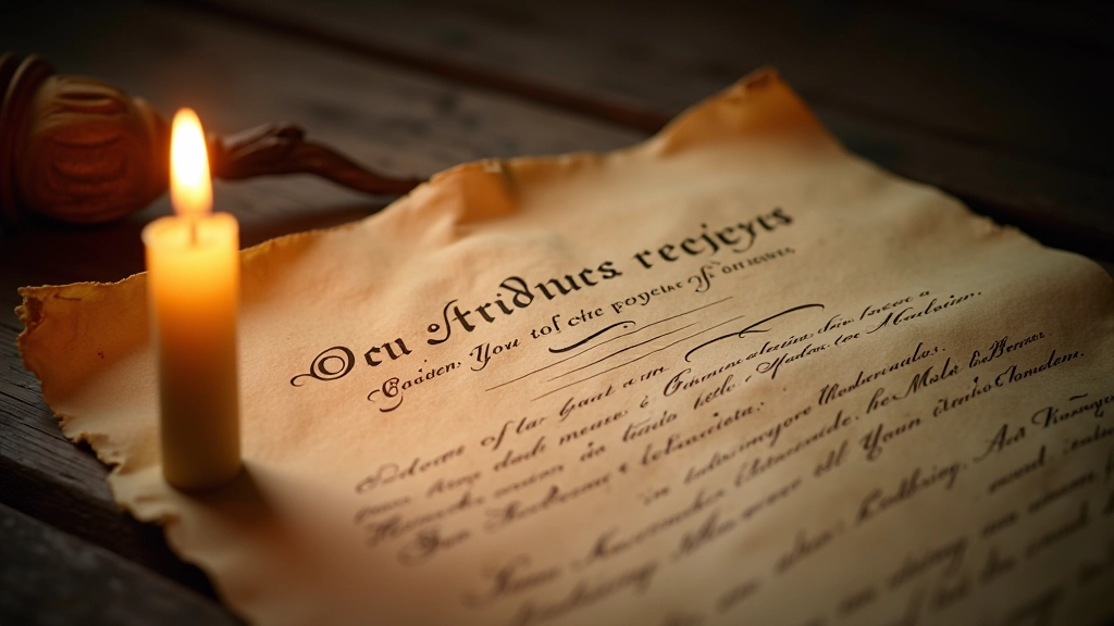Documento histórico de 1820 mostrando registros de fundación del cementerio con tinta sepia